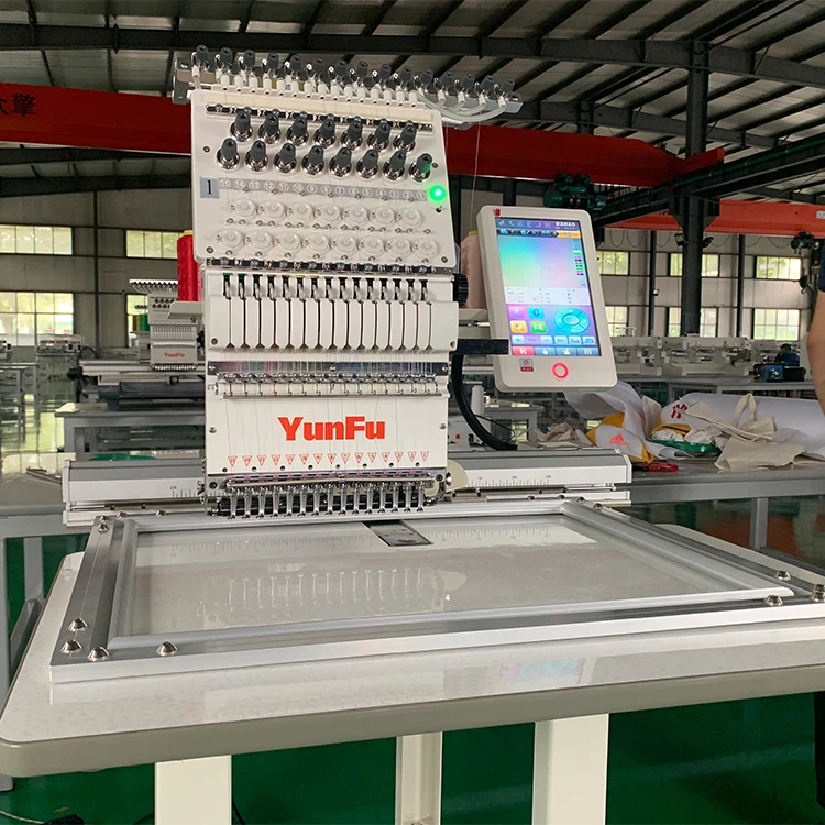 Màquina de brodar 12/15 agulles d'un cap