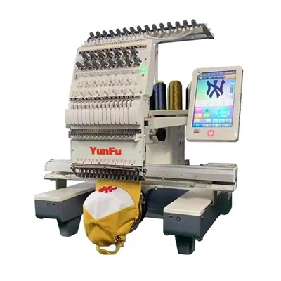 Màquina automàtica de brodar gorra d'un sol cap